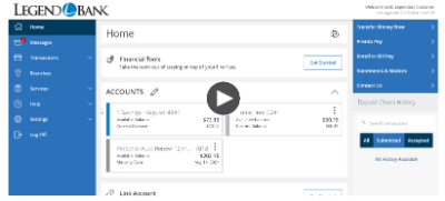How to navigate home page